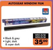 Autogear Window Film