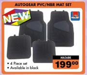 Autogear PVC/NBR Mat Set