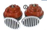 Autogear Toeters 12V Dubbel
