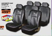 Leatherette Seat Cover Set