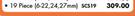 Autogear 19 Piece (6-22, 24,27mm) Spanner Sets