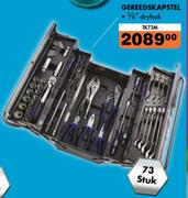 Midas 73 Stuk Gereedskapstel 3/8" Dryfsok TK73M
