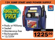 Autogear 12V Jump Start And Power Supply JS900