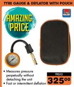 Autogear Gauge & Deflator With Pouch TYG12