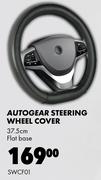 Autogear Steering Wheel Covers 37.5m Flat Base SWCF01