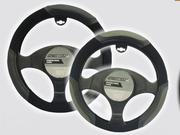 Autogear X Steering Wheel Covers Small, Black SW50M