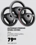 Autogear Steering Wheel Covers 38cm SWC12B/G/R