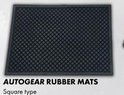 Autogear Rubber Mats Square Type 50 x 34cm MA01