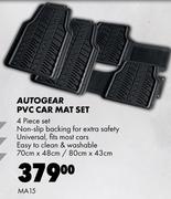 Autogear PVC Car Mat Set MA15