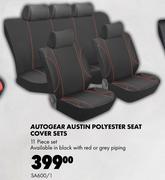 Autogear Austin Polyester Seat Cover Sets 11 Piece Set SA600/1