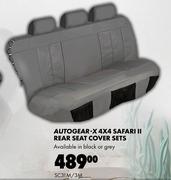 Autogear-X 4x4 Safari II Rear Seat Cover Sets SC31M/3M