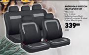 Autogear Boston Seat Cover Set 9 Piece Set SA85