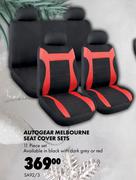 Autogear Melbourne Seat Cover Sets 11 Piece Set SA92/3