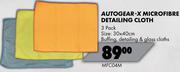 Autogear-X Microfibre Detailing Cloth MFC04M