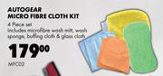 Autogear Micro Fibre Cloth Kit MFC02