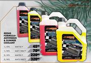 Midas Formula+ Antifreeze & Summer Coolant 96% MAF5-96R/Y-5L