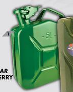 Autogear Metal Jerry Cans Green JC04-5L