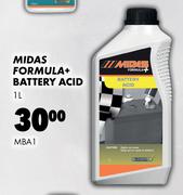 Mdas Formula+ Battery Acid MBA1-1L