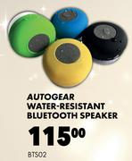 Autogear Water-Resistant Bluetooth Speaker BTS02