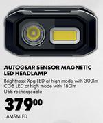Autogear Sensor Magnetic LED Headlamp LAMSMLED