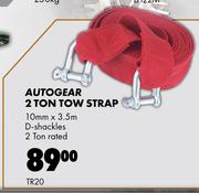 Autogear 2 Ton Tow Strap TR20