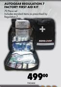 Autogear Regulation 7 Factory First Aid Kit FA04M