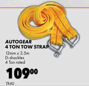 Autogear 4 Ton Tow Strap TR40