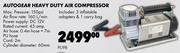 Autogear Heavy Duty Air Compressor PU98