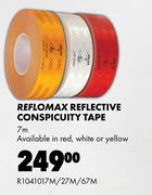  Reflomax Reflective Conspicuity Tape 7m R1041017M/27M/67M