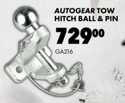 Autogear Tow Hitch Ball & Pin GA216