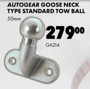 Autogear Goose Neck Type Standard Tow Ball 50mm GA214