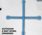 Autogear 4 Way Wheel Spanners WS44-17, 19, 21, 23mm