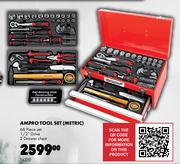AMPRO Tool Set Metric T47112-68 Piece Set