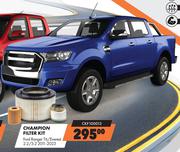 Champion Filter Kit For Ford Ranger T6/Everest 2.2/3.2 2011-2023 CKF100013