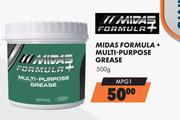 Midas Formula+ Multi Purpose Grease MPG1-500g