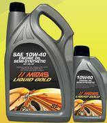 Midas Liquid Gold Semi Synthetic Oil 10W-40 MI10W-5L