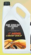 Midas Liquid Gold Multigrade Oil 20W-50 MI20W-5L
