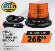 Hella Valuefit Amber LED Beacon 12V 2RL-357015-021