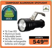 Campgear T6 Cree LED, Aluminium Body,  Including Rechargeable Batteries And Charger LIGCREET6