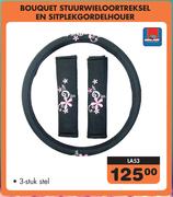 Autogear Bouquet Stuurwieloortreksel En Sitplekgordelhouer LA53
