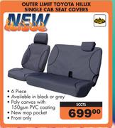 Outer Limit Toyota Hilux Single Cab Seat Covers SCCTS