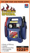Autogear 12V Jump Start And Power Supply JS900