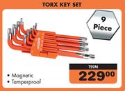 Midas 9 Piece Torx Key Set TS9M