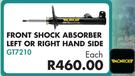 Monroe Front Shock Absorber Left Or Right Hand Side GT7210 For Opel Corsa 140i Lite B 2002-2007-Each