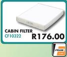 Fram Cabin Filter CF10322 For Toyota Hilux 2.5 D-4D 4x2 2005-2016-Each