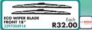 Bosch Eco Wiper Blade Front 18" 3397004914 For Opel Corsa 140i Lite B 2002-2007-Each