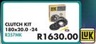 LUK Clutch Kit 180x20.0-24 R357MK For Hyundai Atos 1.1i 2005-2013