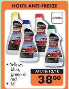 Holts Anti-Freeze AF1/1B/1G/1R-1Ltr