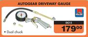 Autogear Driveway Gauge(Dual Chuck) DG15