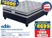 Edblo Berlin 152cm Queen Bed Set 10199254